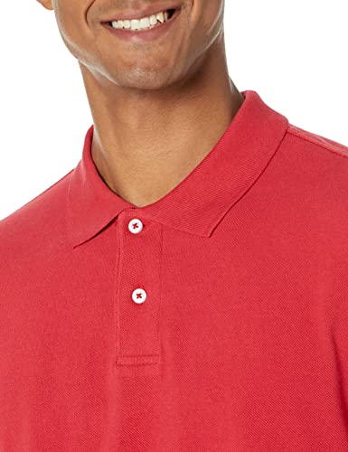 Image of Amazon Essentials Men's Regular-Fit Short Sleeve Cotton Pique Polo Shirt (Available in Big & Tall)