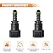 Tuxihapp 2PCS Plastic Fuel Line Quick Connector - Bundy Female 5/16
