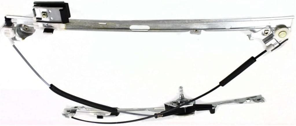 KarParts360 for Chevy Silverado 1500/2500 HD Front Window Regulator 2001-2006 Passenger Side | Manual Crank Type | Includes 2007 Classic | GM1351109 | 15871125