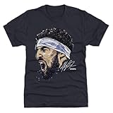 500 LEVEL Klay Thompson Men's Premium T-Shirt - Klay Thompson Dallas Portrait WHT (Tri Navy, X-Large)