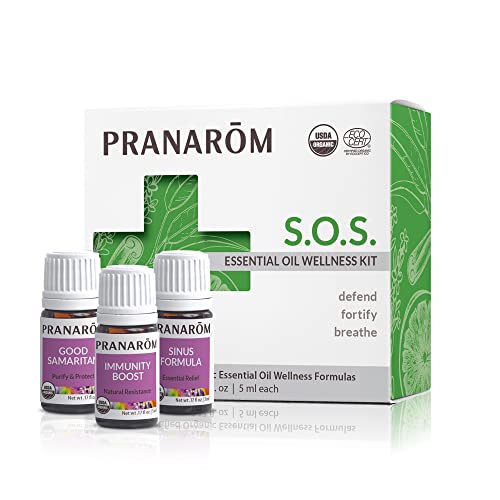 Pranarom - Kit Aceites Esenciales S.O.S. Wellness 3 x 5 ml miniatura 1