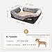 JOYELF Memory Foam Dog Bed Small Orthopedic Dog Bed & Sofa with...