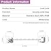 NestGuard Child Proof Door Lock with Adjustable Strap, Cat Door Latch 3M Adhesive Safety Locks for Baby, Dementia & Pets, No Tools Needed 2 Pack