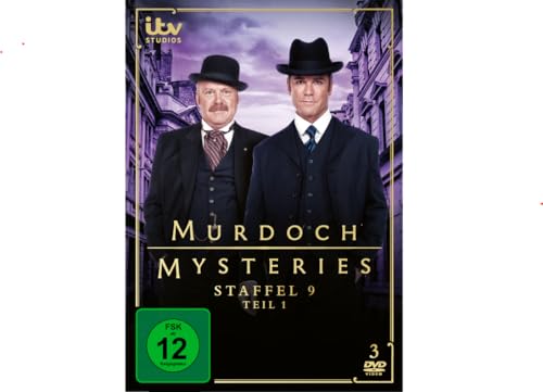 Bild: Murdoch Mysteries - Staffel 9, Teil 1 (Episoden 1-9) [3 DVDs] f�r 29,99 EUR (-25%) statt 12,99 EUR bei amazon.de