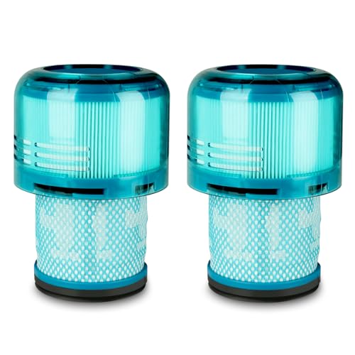 Image of Lemige 2 Pack Filters Replacement for Dyson V11 Cordless Vacuum, V11 Animal V11 Torque Drive V11 Complete V11 Extra V15 Detect V15 Detect Absolute V15s Submarine, Replacement Parts No. 970013-02 & 03