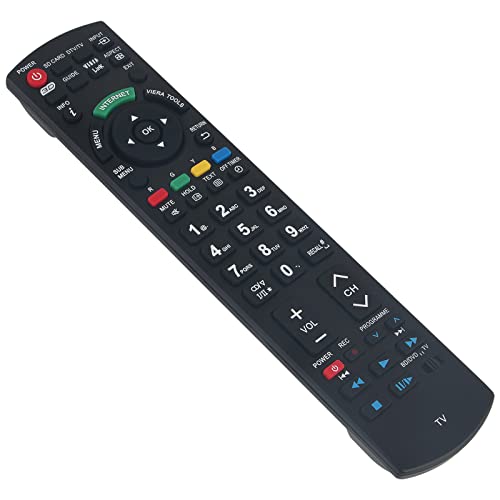 New N2QAYB000583 N2QAYB000659 Remote Replace for Panasonic TV TX-P37C2E TX-L37U3B TX-L32C20B TX-L37S20BA TX-L37S20L TX-L32X3B TX-L19E3E TX-L26C20B TX-L32C3ES TX-L32X25ES TX-L32C4E TX-L37S20E TX-L32C2B - Image 3