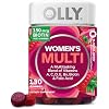 OLLY Women's Multivitamin Gummy, Women's Overall Wellness,* Vitamins A, C, D, E, Biotin, Folic Acid, Adult Chewable Supplement, Berry Flavored, 65 Day Supply - 130 Count