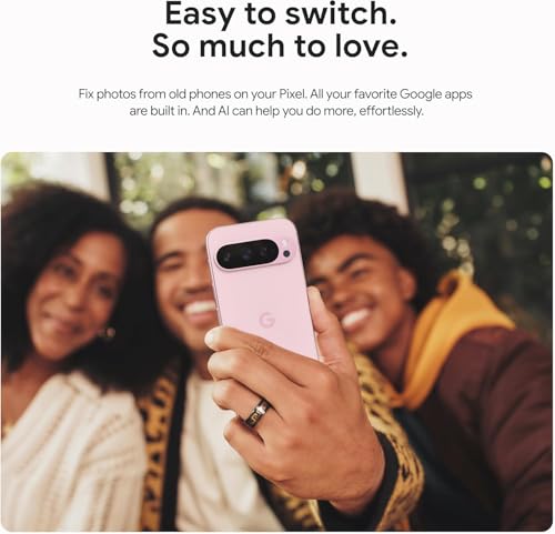 Image of Google Pixel 9 Pro XL (Rose Quartz,16GB RAM 256GB Storage)