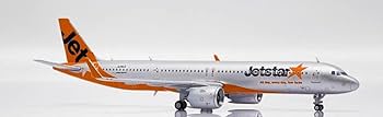 航空機・ヘリコプター JCWINGS Jetstar A321neo JA26LR 1/400 Jetstar Japan Airbus A321neo JA26LR NG Model 13052 Scale 1