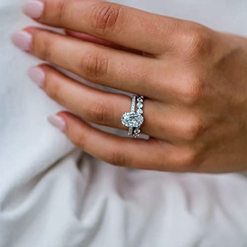 Aojun 14K Gold Filled 1.5CT Pear Shaped Cubic Zirconia Promise Halo Engagement Promise Eternity Ring for Women4