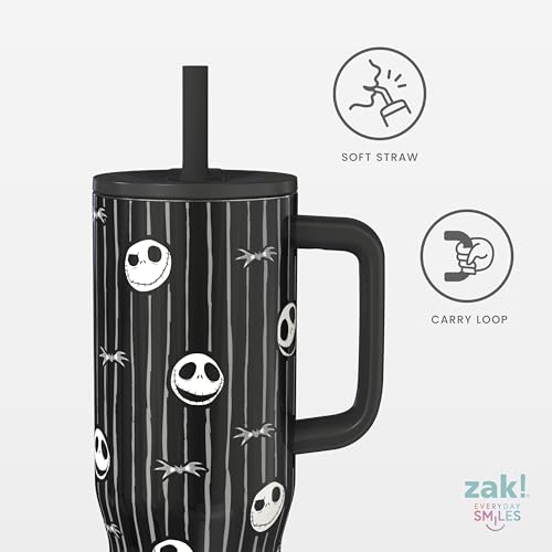Image of Zak Designs Nightmare Before Christmas 30oz Spill-Proof Insulated Tumbler (Pack of 9)