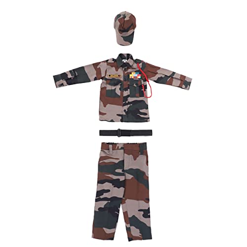 Image of Raj Costume Boys Superhero Costume Set with Mask | Blue Red Full Sleeve T-Shirt & Track Pants | Kids Fancy Dress for Birthday Party, School Function | Stretchable Comfortable | 6-7 Years
