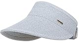 Livingston Brim Hats for Women Packable UPF 50+ Summer Hats for Women Hiking Golf, Light Blue