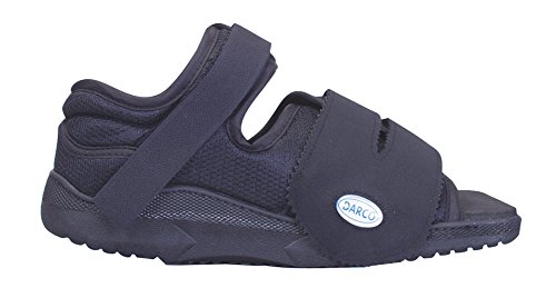 Darco Med-Surg Shoe, Black, Men's Extrra Large 12-1/2 to 14