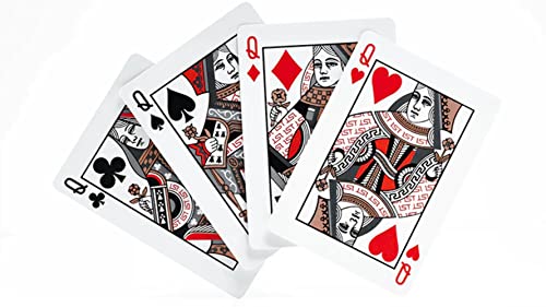 MJM 1st V4 Baraja de Cartas Roja miniatura 2