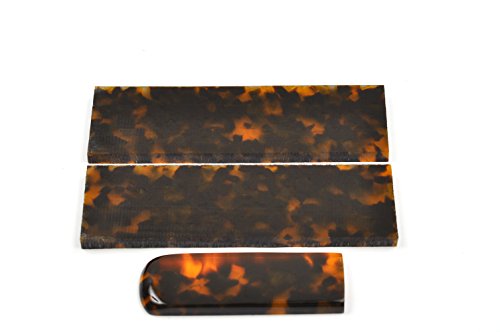 Tortoise Shell Kirinite Knife Handles Scales - 5