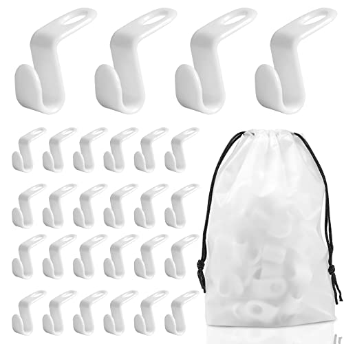 80 x Kleiderbügel-Verbindungshaken, Kleiderverbinder, Kleiderbügel-Verlängerungs-Clips, Schrank-Organizer mit Aufbewahrungstaschen für den Kleiderschrank, platzsparend Cover