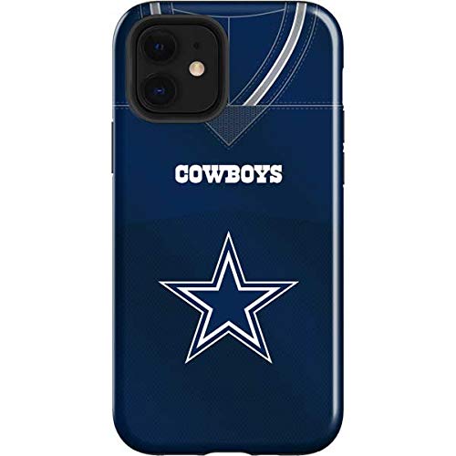 Skinit Impact Phone Case Compatible with iPhone 12 - Officially Licensed NFL Dallas Cowboys Team Jersey Design
