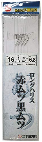 下田漁具 RBM400 赤ムツ･黒ムツ ロングハリス 16-8-12 - 下田漁具 - 商品画像