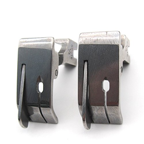 2 Piezas Pie Guía Derecho 3/8" Compatible JUKI DDL-8500 miniatura 2