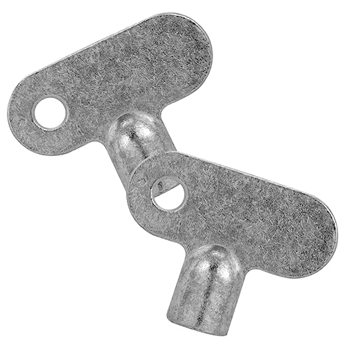 Angoily 2pièces Clé De Purge De Radiateur Clé De Vannes De Plomberie De Robinet Multifonction Pour Radiateurs Et Vannes Métalliques