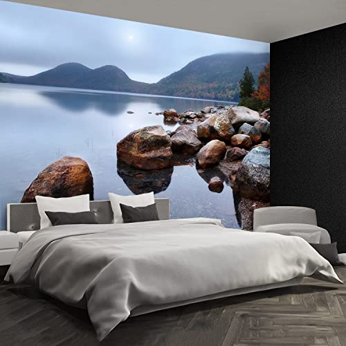 Papier Peint Montagnes de Lacs Tulup 208x146cm pour Décoration Murale de Salon - 4