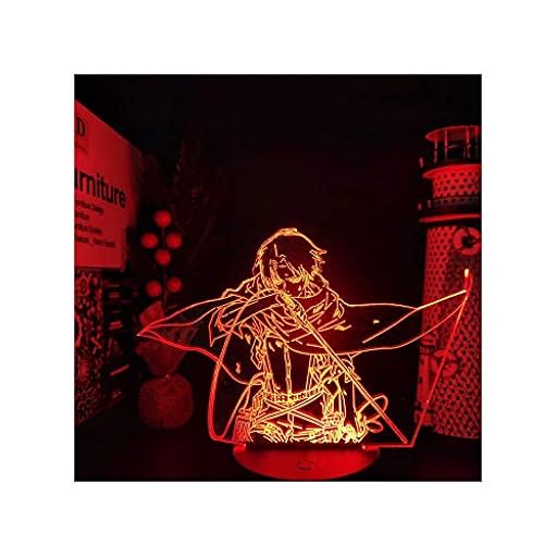 QQAAMZ Lámpara-3D Led Acrylic Lampada Toque Con Control Remoto,Luz Nocturna Para Decoración De Habitación Infantil,Regalos De Cumpleaños Y Navidad | Ya disponible en tu tienda friki favorita! En mundofriki.es!