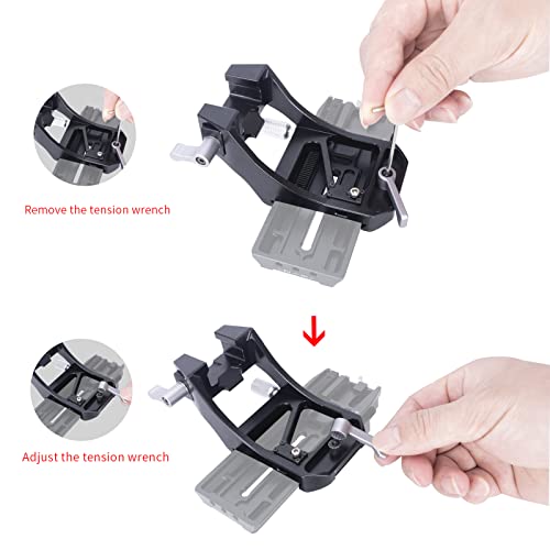 DJI RS2 RS3 Vertical Camera Mount, NICEYRIG Professional Vertical Camera Mount for RS2/RS3/RS3pro - Image 3