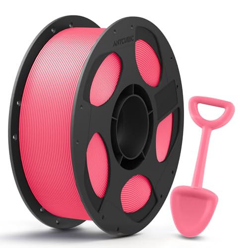 Image of ANYCUBIC PLA 3D Printer Filament, 3D Printing PLA Filament 1.75mm Dimensional Accuracy + /- 0.02mm, 1KG Reusable Spool (2.2 lbs), Pink