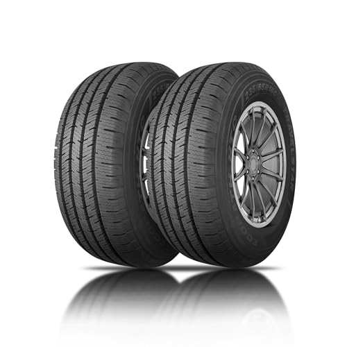 Set of 2 (Two) Travelstar EcoPath HTC 235/65R16C 121/119 Load Range E 10PR High Performance All Season Highway Terrain SUV/Light Truck Tire 235/65/16 (Tire Only)