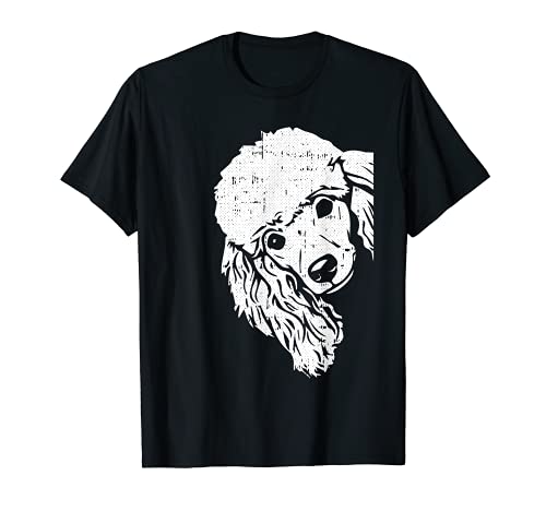 Poodle Face Dog Cute Puppy Doggie Pet Animal Lover T-Shirt