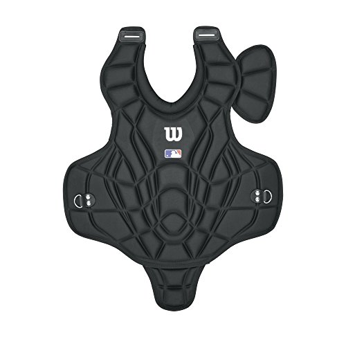 Wilson Intermediate Prestige Catcher's Chest Protector, Black, 16-Inch