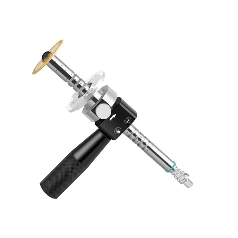 Herramienta cortadora de tubos de PVC for perforación, preparación de tuberías de drenaje, corte de precisión resistente al desgaste(Black)