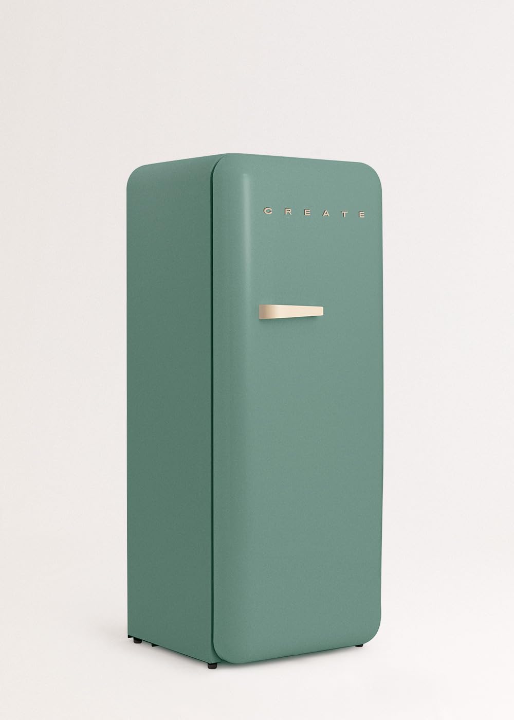 CREATE / RETRO FRIDGE 150 WOOD/Frigorífico blanco roto maneta madera con congelador 281L / 102W. bajo consumo. diseño vintage. 150cm. 3 estantes. regulador temperatura. botellero. 60x60x150cm — view 179