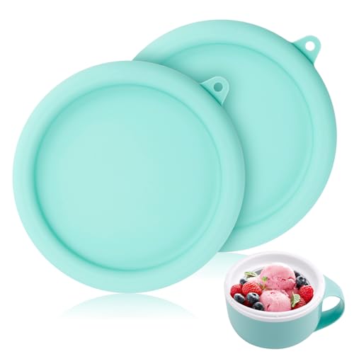 2pcs Silicone Lid for Dash My Mug, 5.9in BPA-Free Silicone