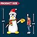 Joiedomi 5 FT Christmas Inflatable Penguin Decoration, Blow Up Yard Decoration Holiday Life-Size with Built-in LEDs for Christmas Party Indoor, Outdoor, Yard, Garden, Lawn Décor