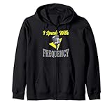 Photo Gallery parlo con frequency funny ham radio felpa con cappuccio Photo Gallery parlo con frequency funny ham radio felpa con cappuccio
