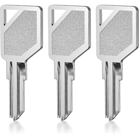 WiseGear Blank Keys for Smart Lock,3PCS Cover