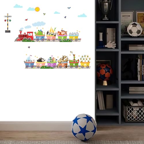 Vinilos Decorativos Animales Alfabetos Tren Educativo 11x35 pulg miniatura 5