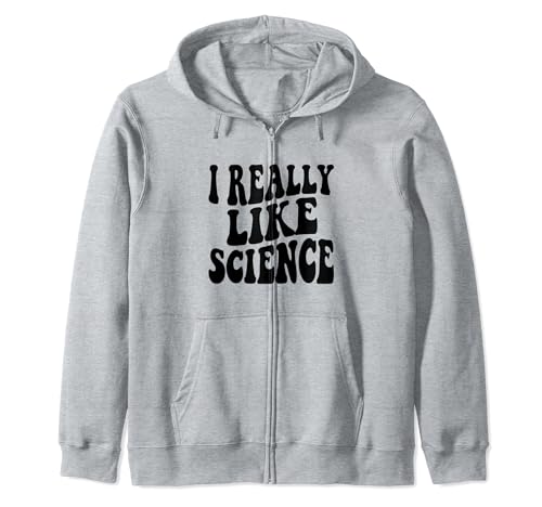 Funny I Really Like Science Sudadera con Capucha