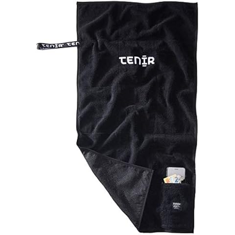 Tenir® Fitness Handtuch mit Silikonnoppen, rutschfest, 100% Baumwolle Cover