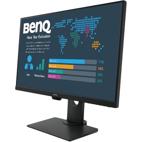 Image of BenQ BL2780T 27 inch Full HD 16:9 IPS Business Monitor with Eye-Care Technology, Built-In Speakers, Ergonomic Design, Black
