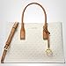 Michael Kors Ruthie Large Satchel, Gold-Tone Hardware/Vanilla/Acorn