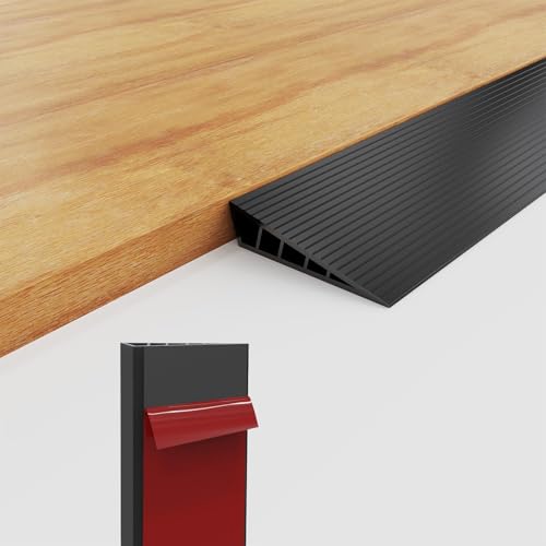 Rampe de seuil en PVC découpable pour fauteuil roulant et robot - 6
