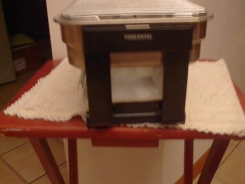 Strona view of Farberware Electric Rotisserie Mini Grill