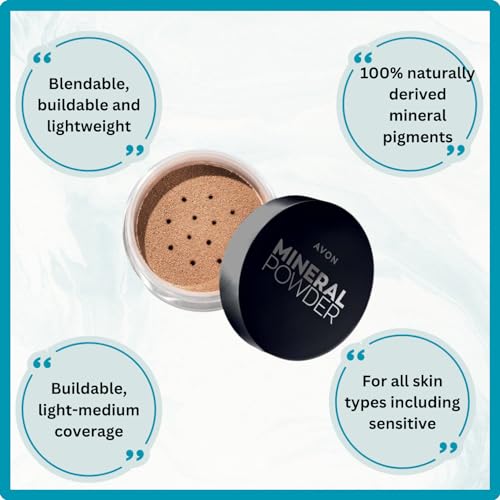 Powder Puff And Mineral Powder Foundation Bundle - Foundation Powder for a Natural Glow, SPF15 6g with Roshearry Powder Puff Face Triangle x2 Precise Application, Flawless Finish. (Ivory, 6g) - Image 5