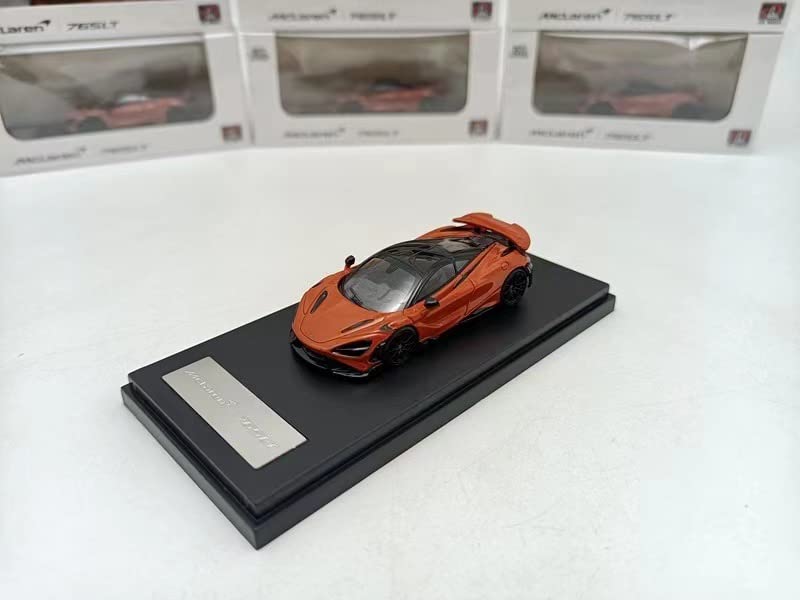 ミニカー 1/64 LCD model マクラーレン　765LT パールオレンジ Amazon | 1/64 LCD McLaren マクラーレン 765LT オレンジ | プラモデル