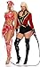 Forplay Women's Meat and Greet Celebrity Costume, Red, XS/S