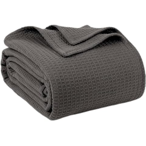 QUBA LINEN Waffle Weave Blanket Cover