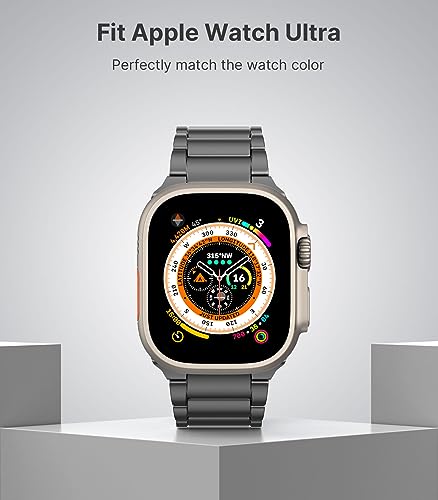 MoKo Upgraded Titanium Watch Band, Compatible with Apple Watch Ultra 3/ Ultra 49mm - Image 2